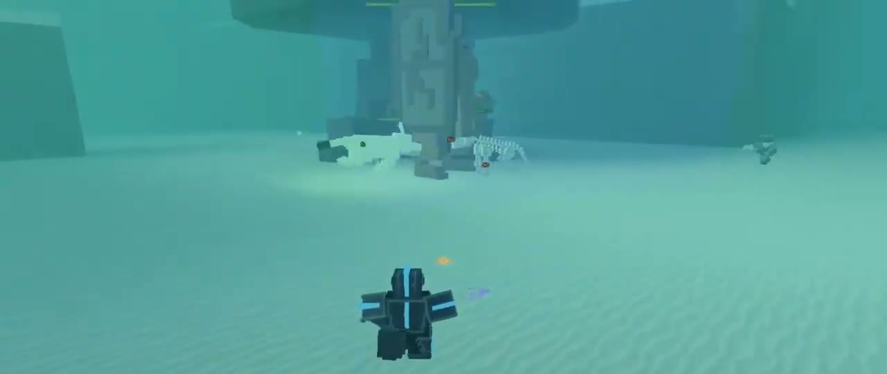 Cave combat scene from the Voxlblade official trailer